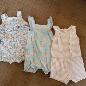 Bundle of Cute Summer Rompers